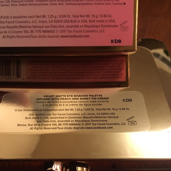 Too Faced Peach Collection Eyeshadow Palettes - Picture 5 of 7